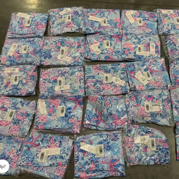 NWT - Lilly Pulitzer Alyssa A-Line Cotton Dress Multi Color Bahamas Beachcomber - Picture 5 of 8